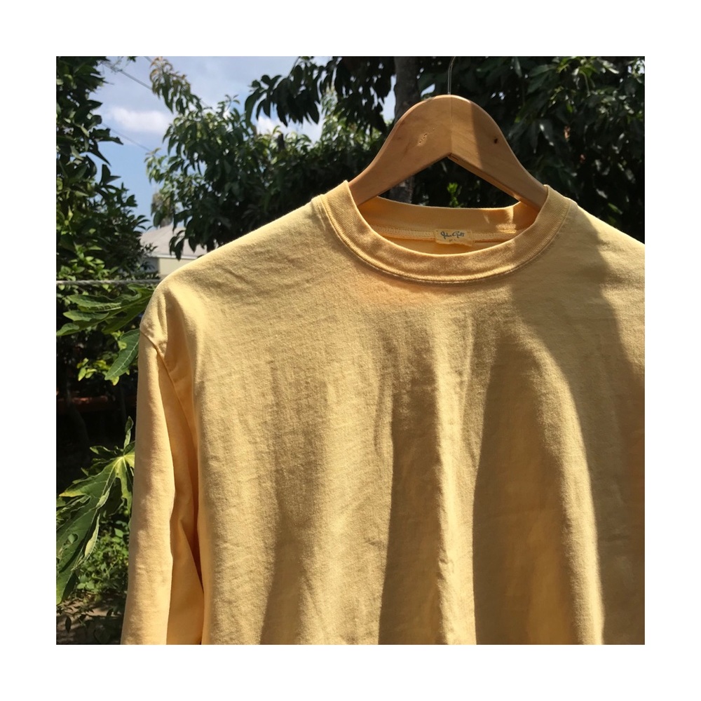 Yellow Long Sleeve Tee